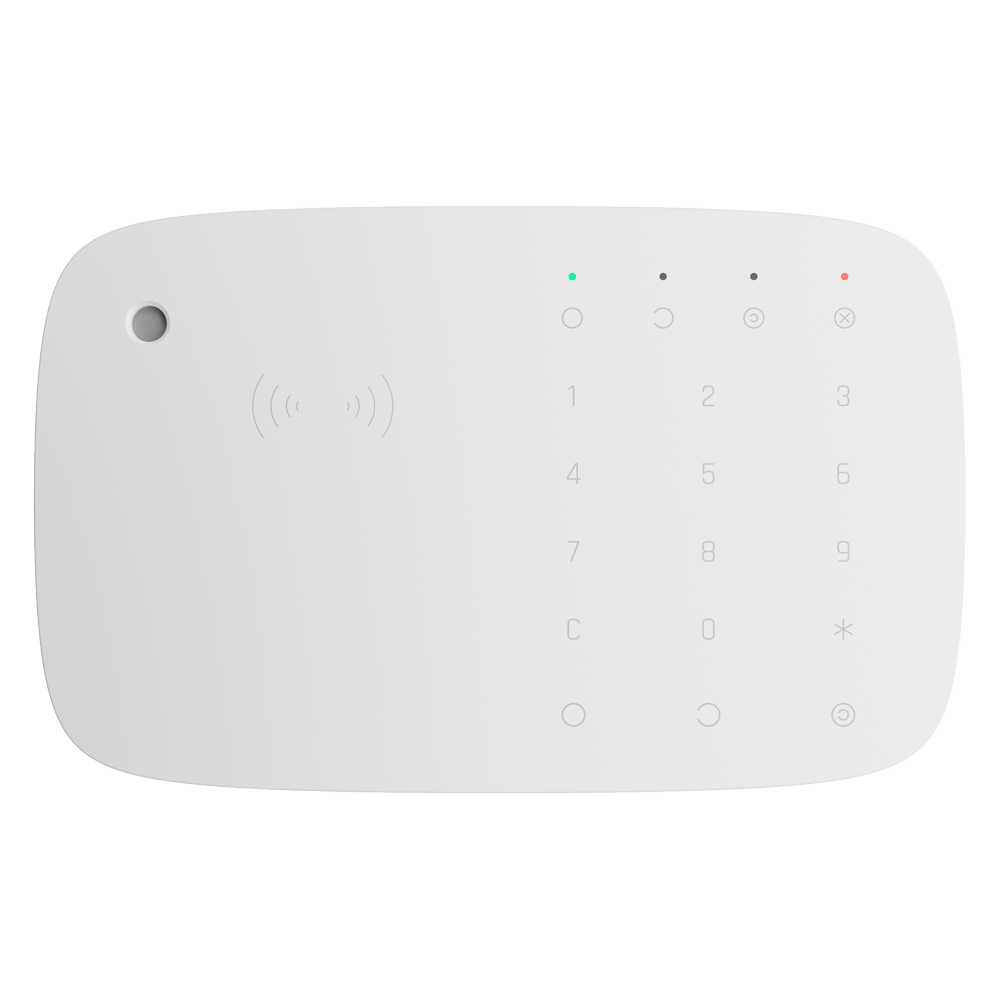 Teclado com Leitor RFID e sirene AJAX AJ-KEYPADCOMBI