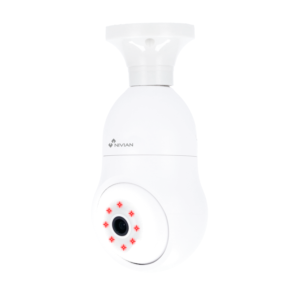 Nivian Smart Câmara 2K NVS-IPC-BULB1