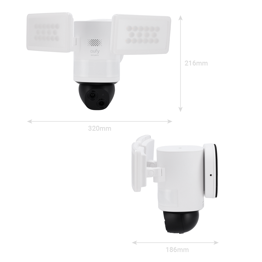 Câmara dupla Eufy da Anker EUFY-FLOODLIGHTCAM-E340