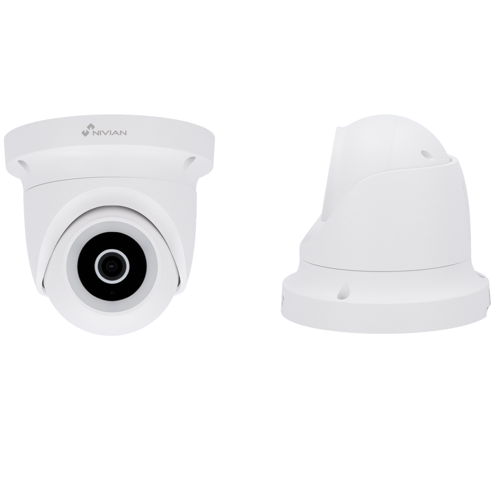 Nivian Smart Câmara Dome 2K 3MP NVS-IPC-0H4D-L
