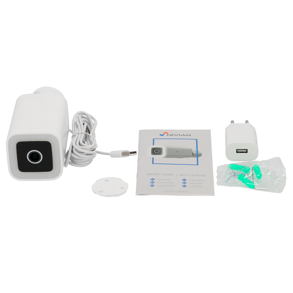 Nivian Smart Câmara 2.5K 4MP NVS-IPC-03-L