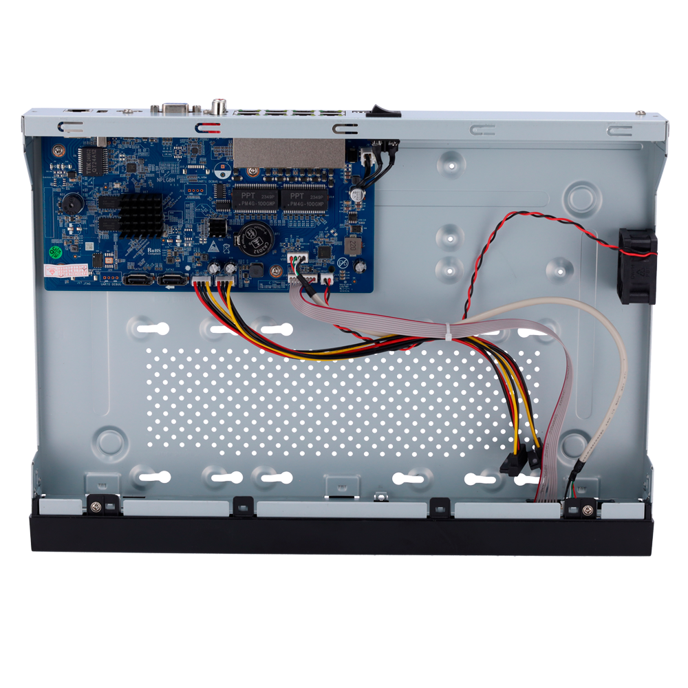 Gravador 8 canais com 8 portas PoE Safire SF-NVR6108A-A1