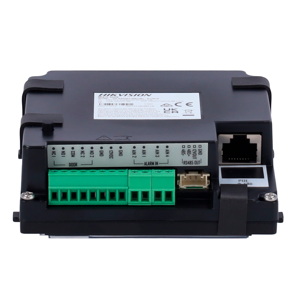 Videoporteiro IP Câmara 2 Mpx / Aplicação Móvel Através do Monitor / Modular DS-KD8003-IME1(B)/Surface