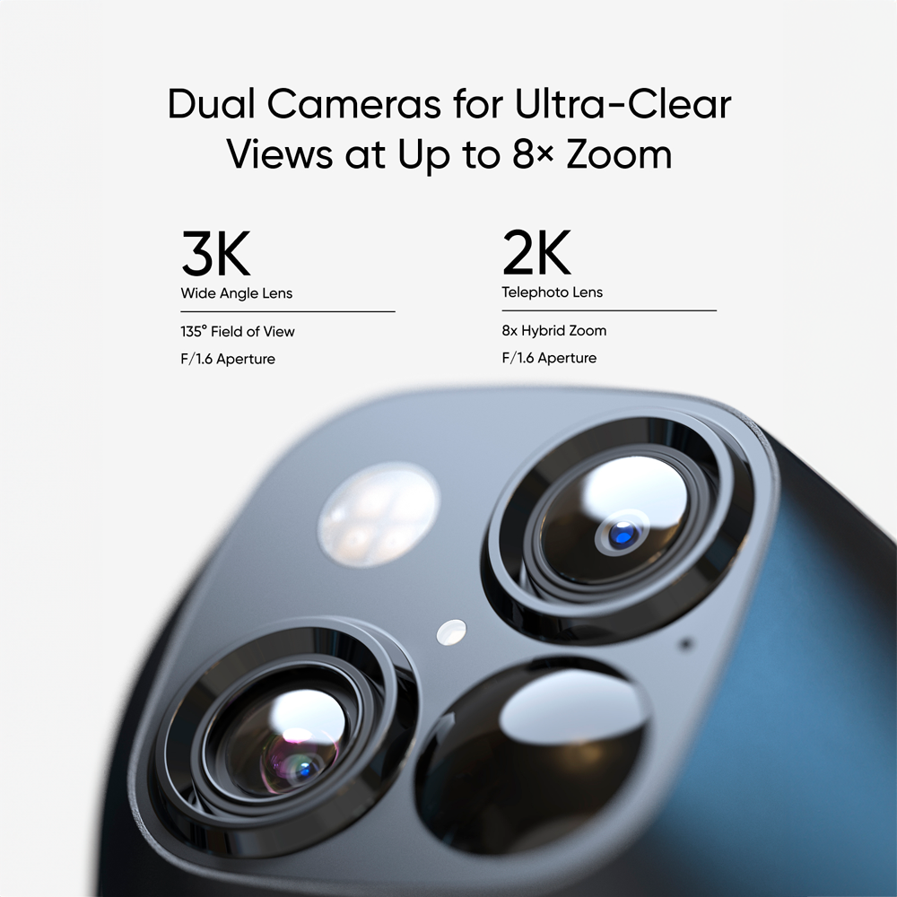 Câmara Wifi 3K Eufy by Anker EUFY-SOLOCAM-S340