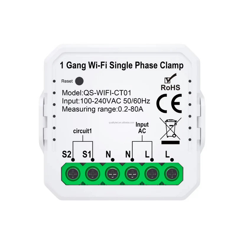 Medidor de Consumo Monofásico - Wi-Fi