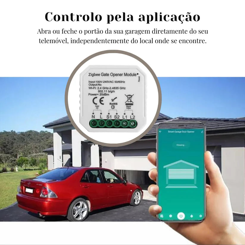 Módulo para Portão Inteligente - Zigbee