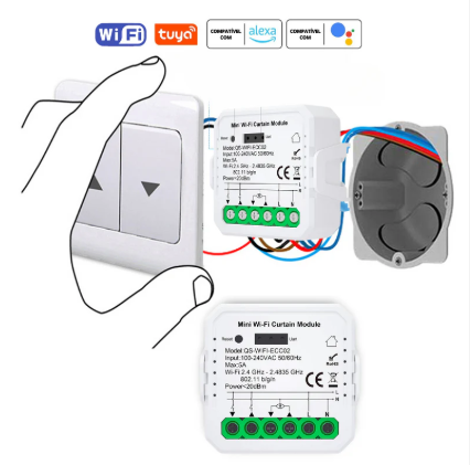 Mini Módulo Wi-Fi para Estores c/ Percentagem