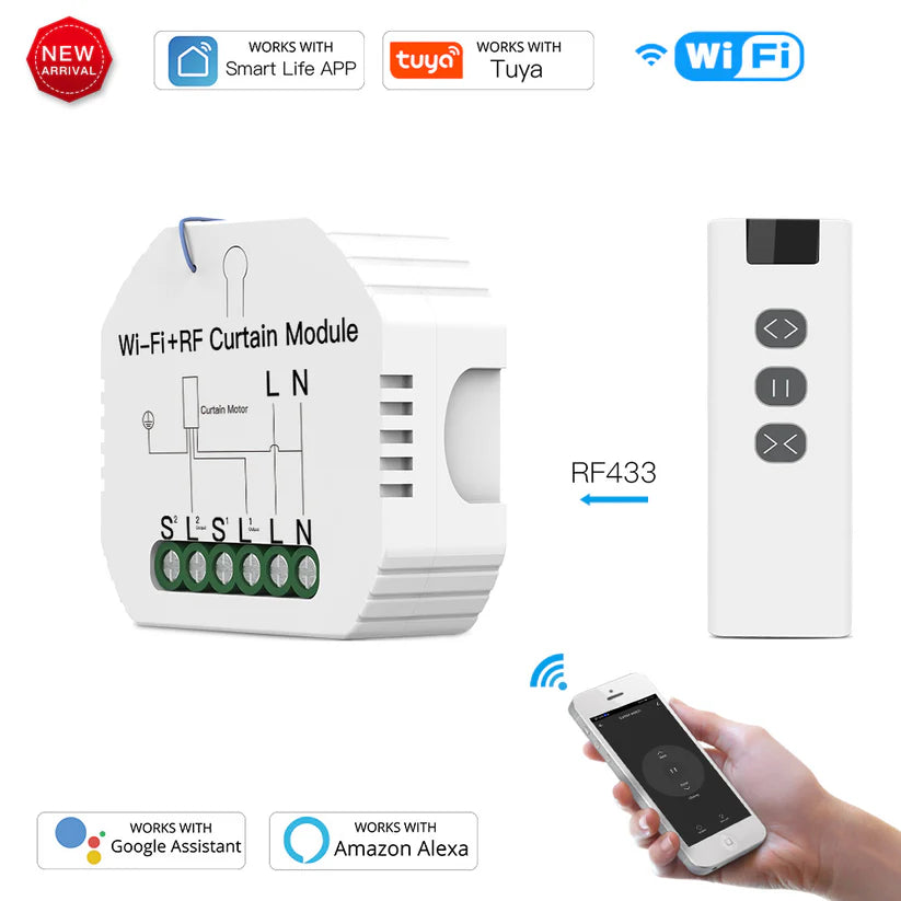 Módulo Wi-Fi + RF para Estores