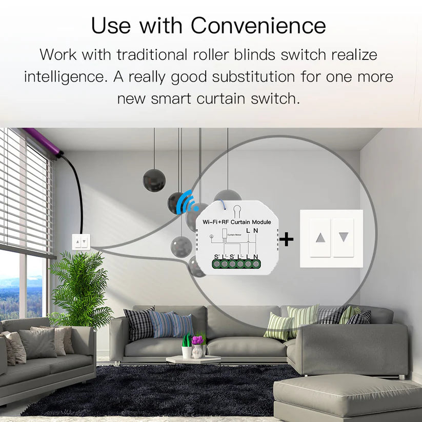 Módulo Wi-Fi + RF para Estores