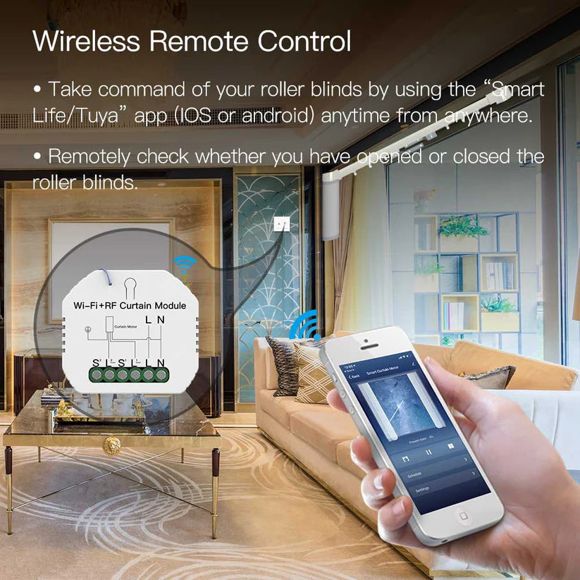 Módulo Wi-Fi + RF para Estores