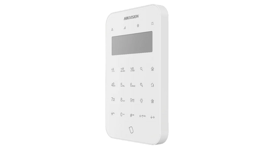 Teclado LCD para Controlo de Alarme HIKAXPRO DS-PK1-LT-WE