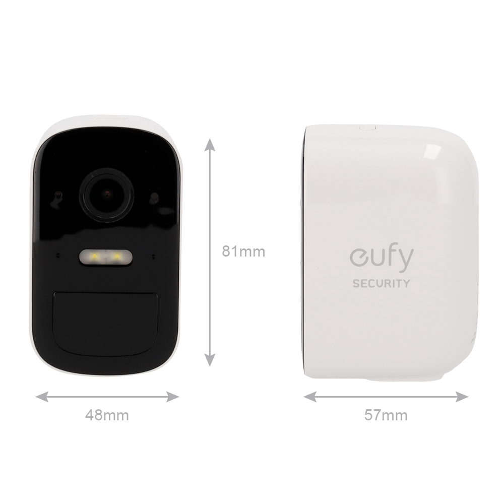 Câmara para ligar à HomeBase2 Eufy da Anker EUFY-CAM2C-S210-ADDON