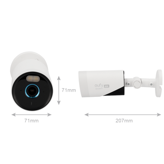 Câmara Wifi 4K Eufy Profissional da Anker EUFY-EUFYCAM-E330
