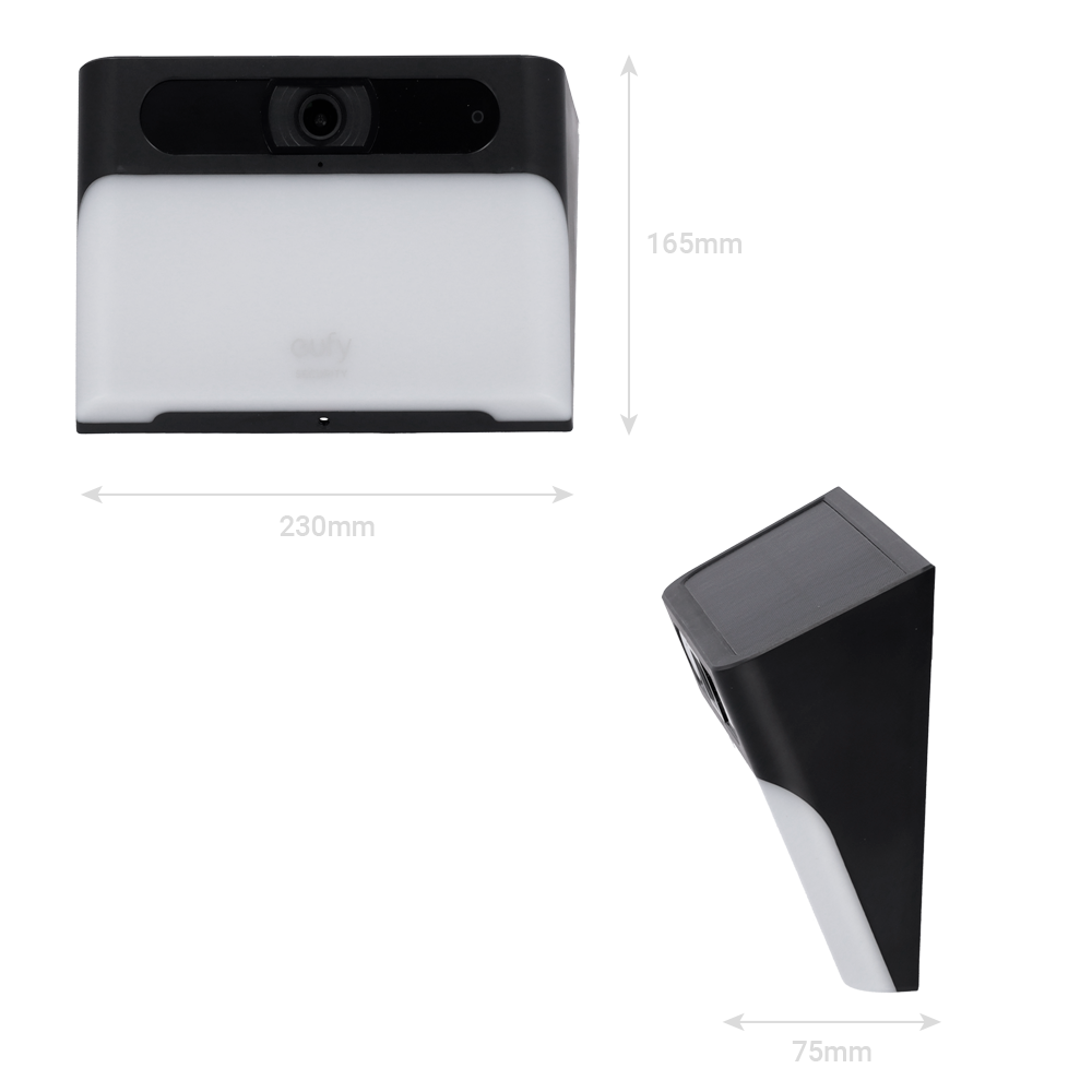 Câmara com foco solar Eufy by Anker EUFY-SOLARWALL-LIGHTCAM-S120