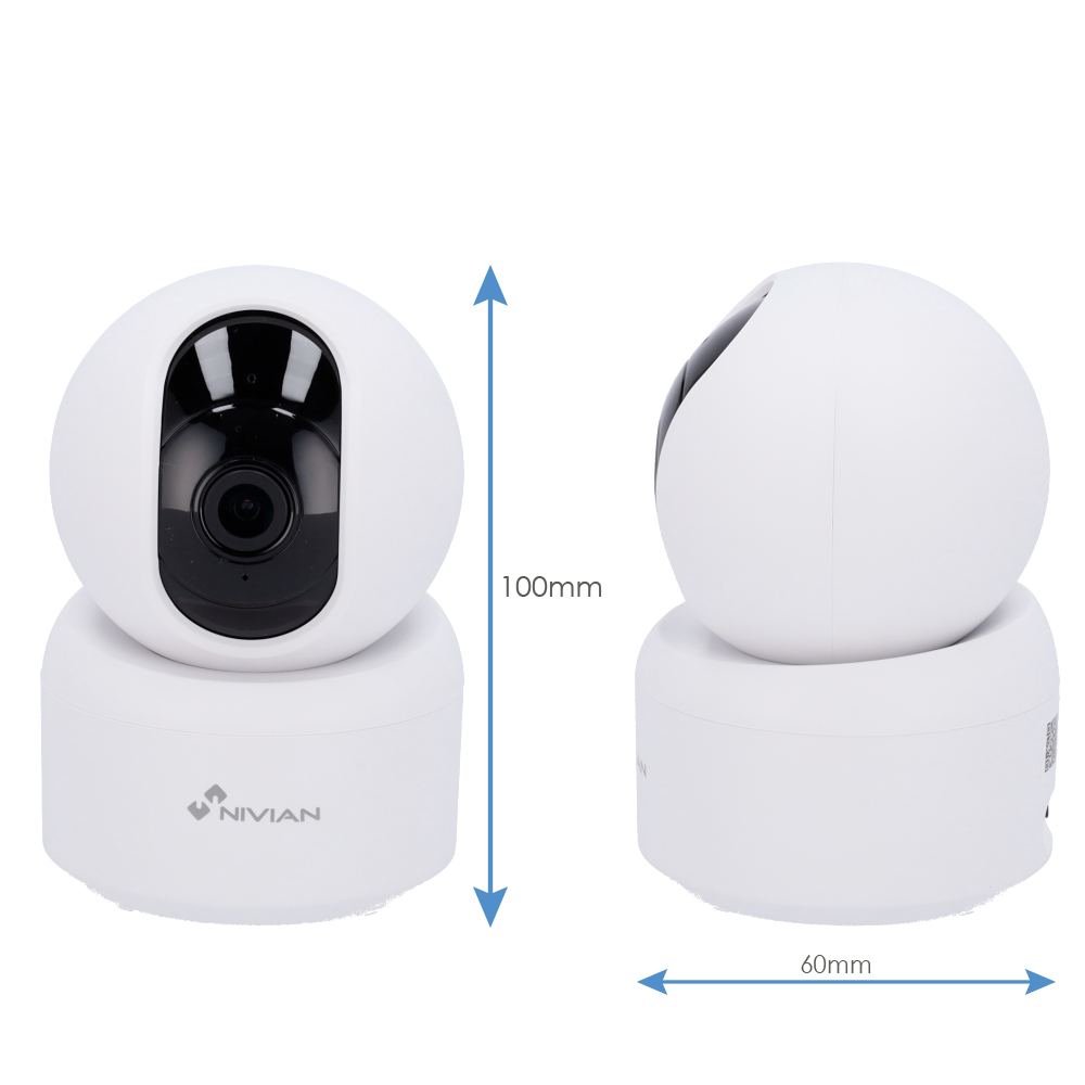 Nivian Smart Câmara 2K NVS-IPC-IS4