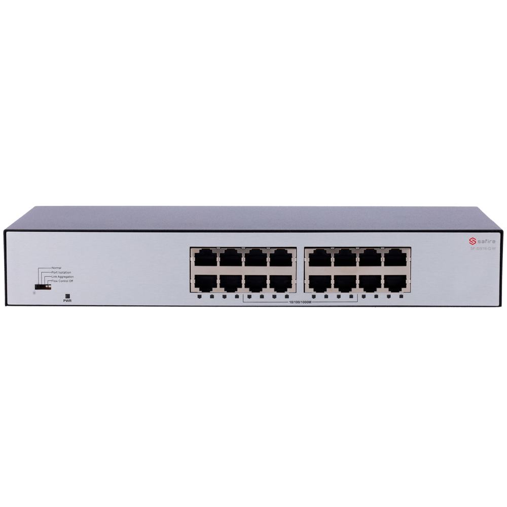 Switch 16 Portas Gigabite Safire