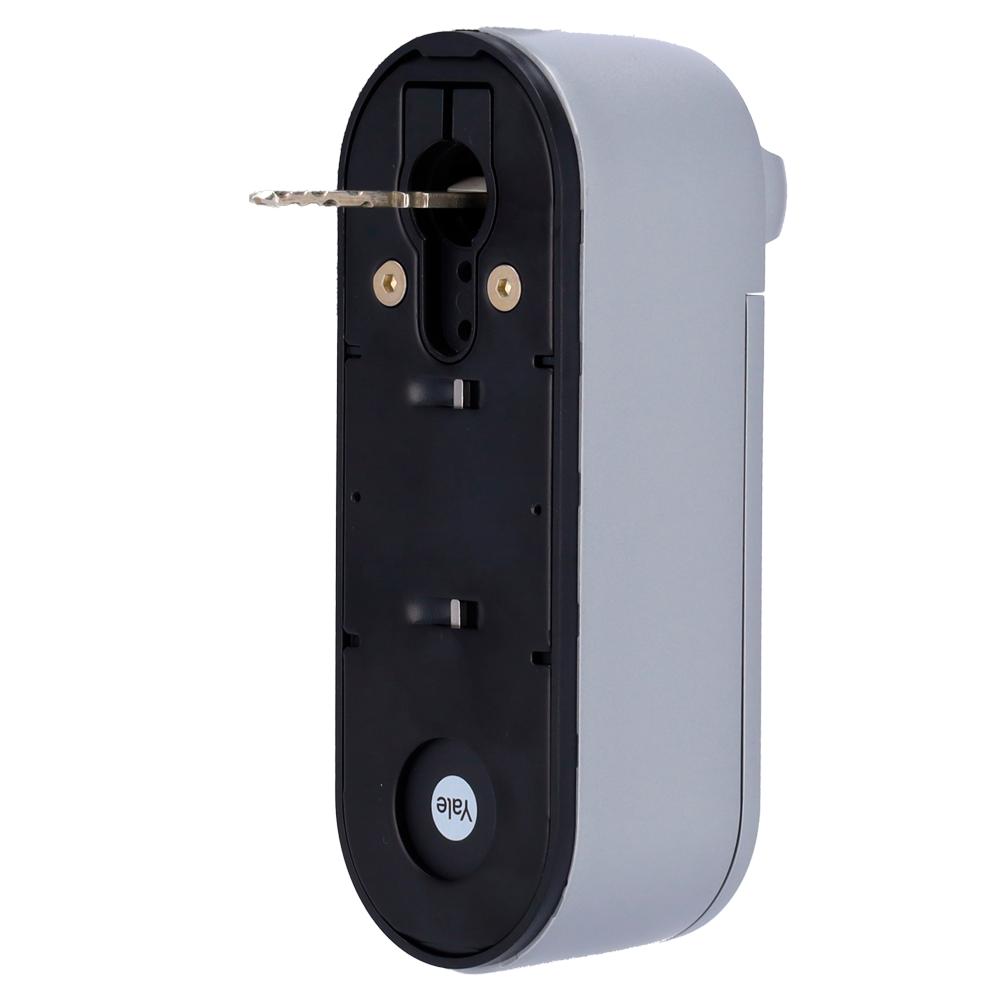 Fechadura com chaveiro inteligente BLE e WiFi Prata YALE