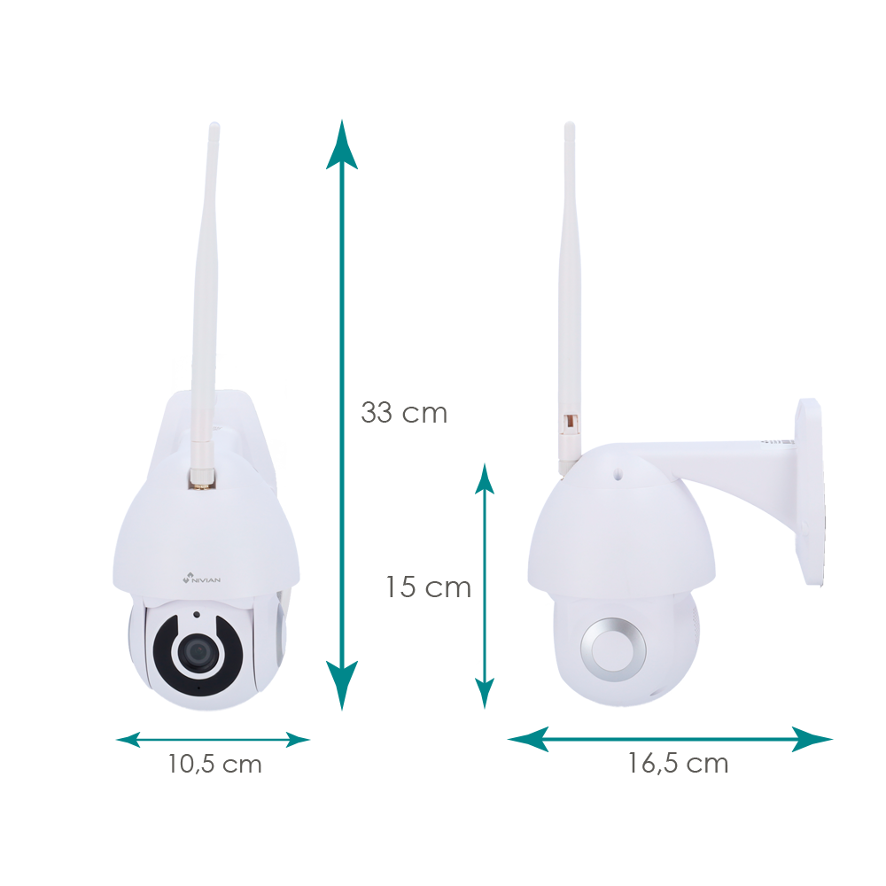 Nivian Smart Câmara 2.5K NVS-IPC-0S2