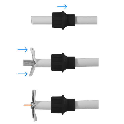 Conector BNC macho