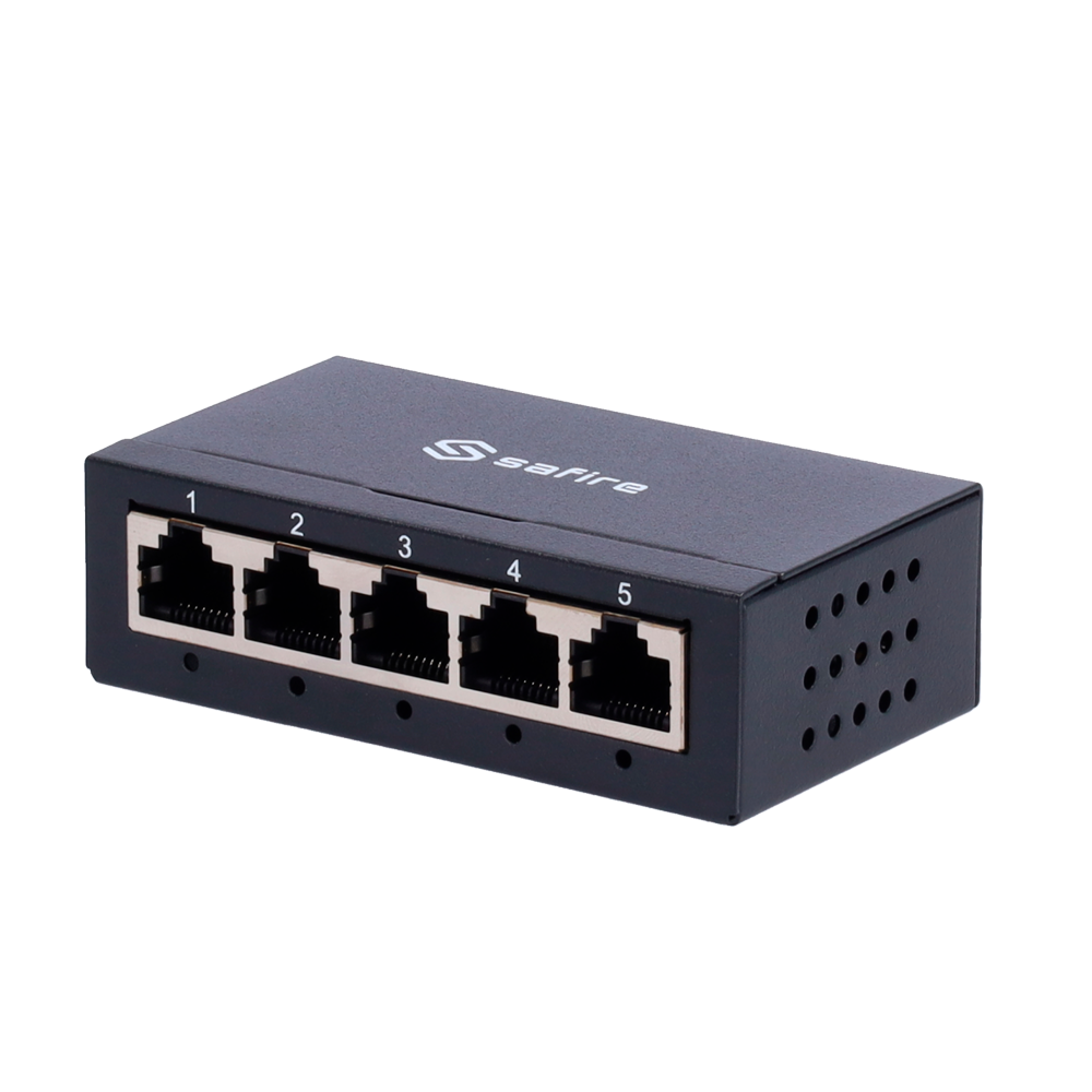 Switch 5 portas Gigabite Safire