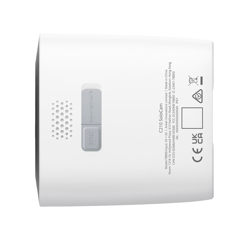 Câmara de painel solar Eufy da Anker EUFY-SOLOCAM-C210-SOLAR