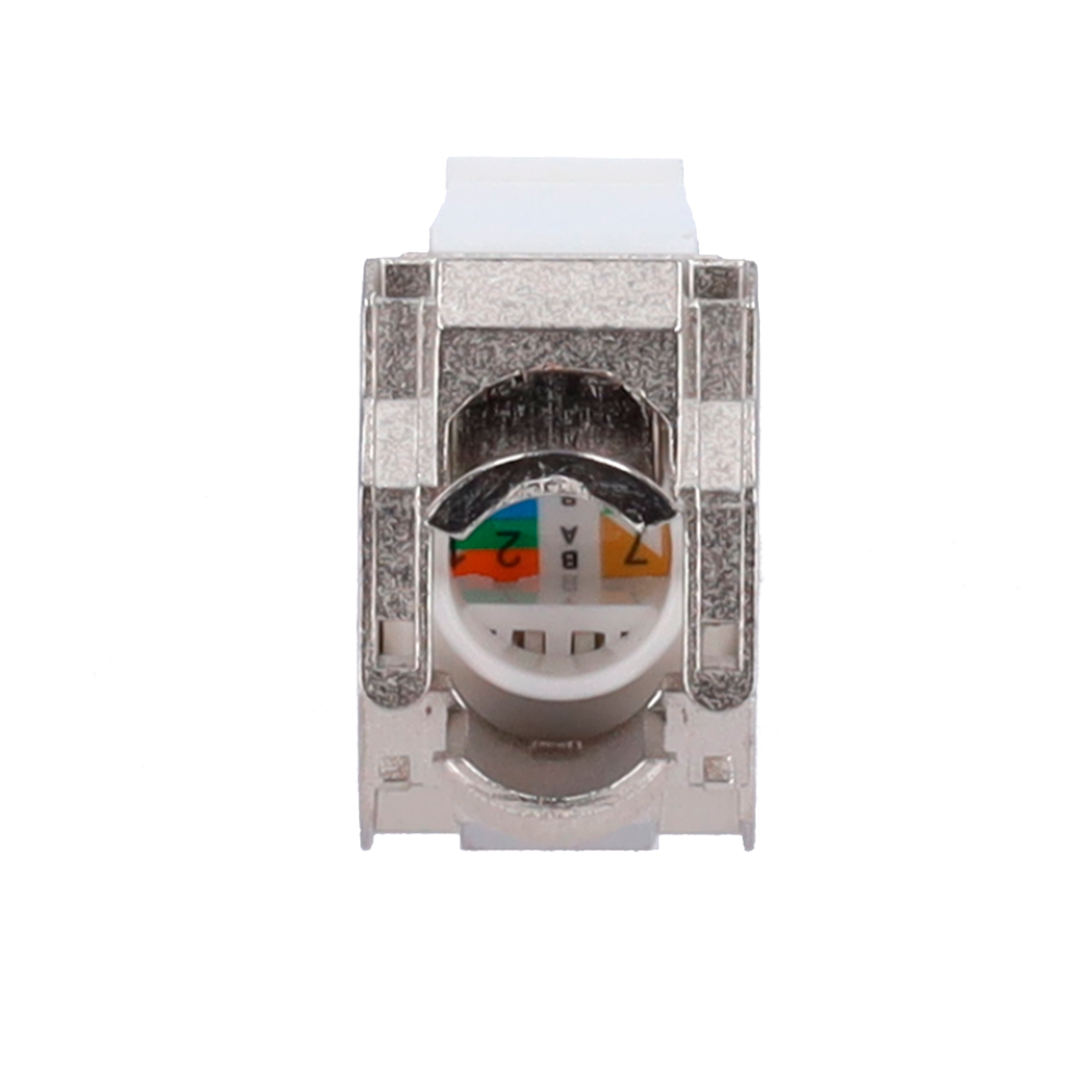 Conector saída RJ45 compatível com FTP 6A