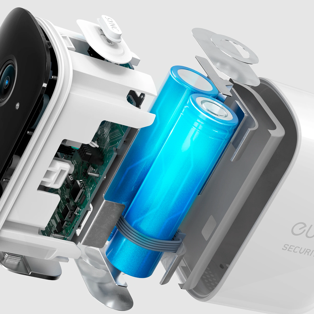 Câmara para ligar à HomeBase2 Eufy da Anker EUFY-CAM2C-S210-ADDON