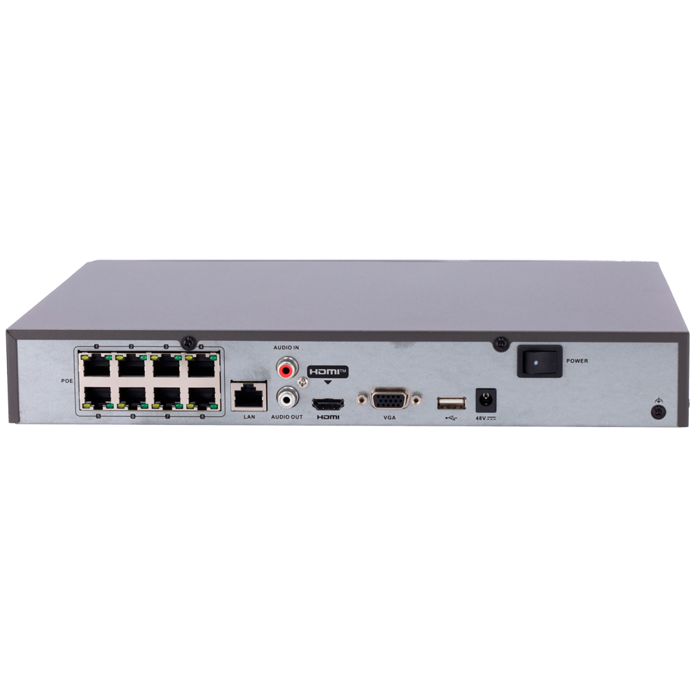 Gravador Hikvision 8CH PoE 75W DS-7608NI-Q1/8P(D)