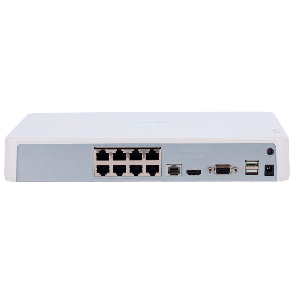 Gravador Hikvision 8CH PoE 75W DS-7108NI-Q1/8P(D)