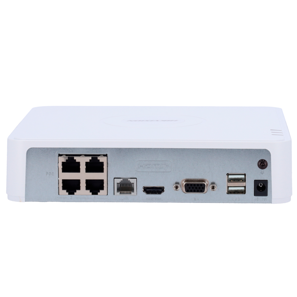 Gravador NVR Hikvision 4CH PoE 36W DS-7104NI-Q1/4P(D)