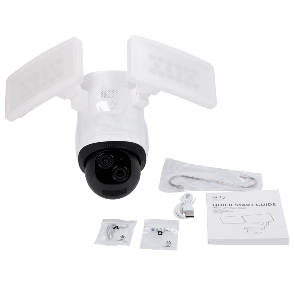 Câmara dupla Eufy da Anker EUFY-FLOODLIGHTCAM-E340