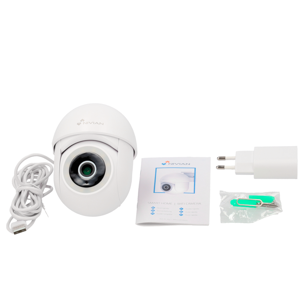 Nivian Smart Câmara 2K NVS-IPC-0S4-L-MINI