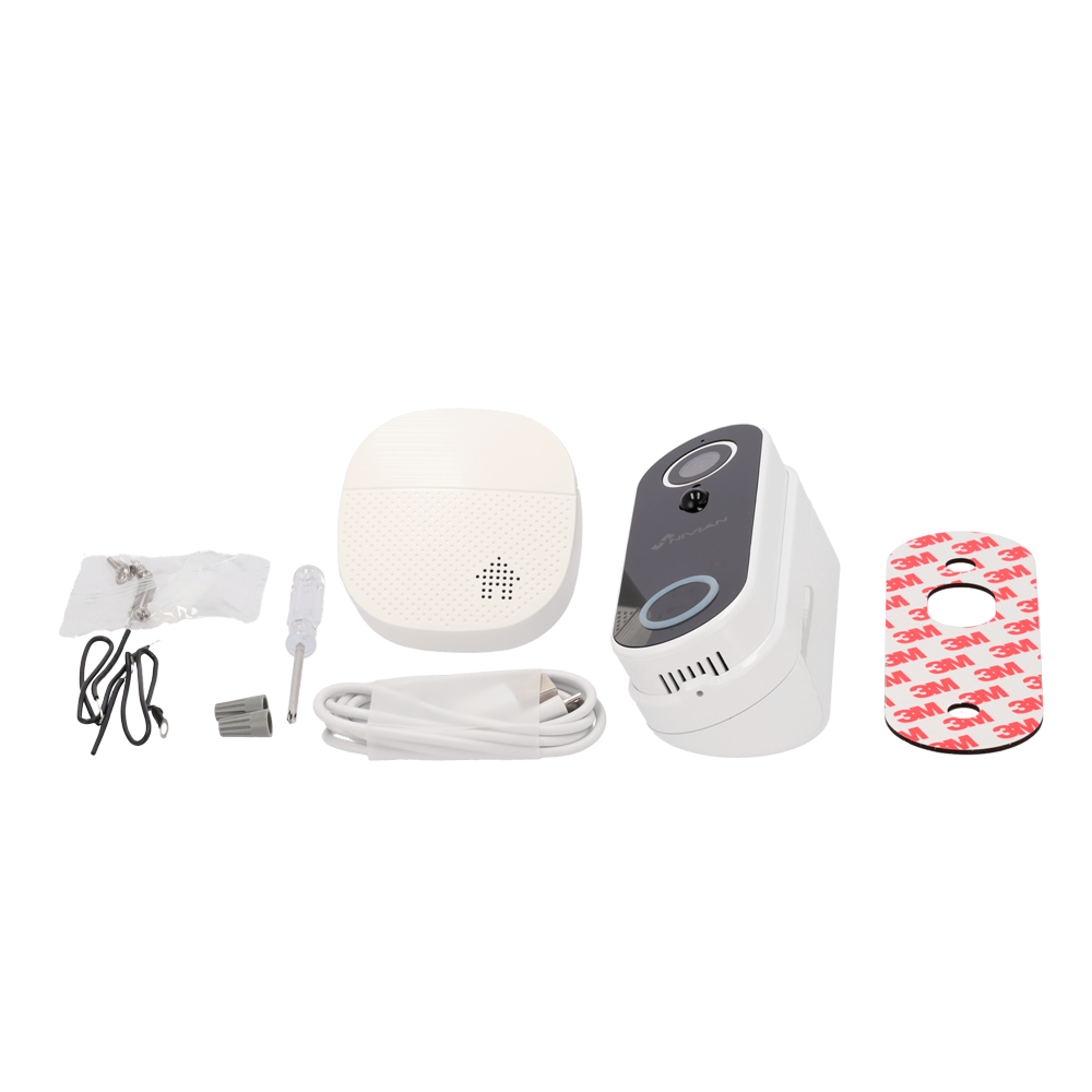 Nivian Smart Doorbell 2MP NVS-IPC-DB1