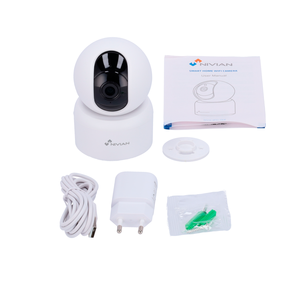 Nivian Smart Câmara 2K NVS-IPC-IS4