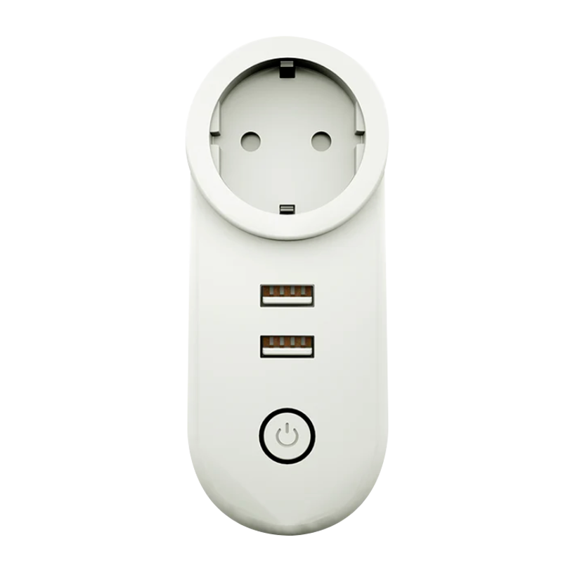 Tomada Inteligente Zigbee 3.0 com 2 USB