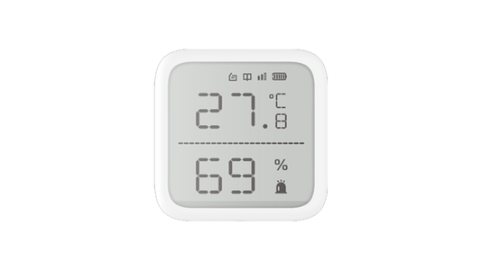 Detetor de humidade e temperatura AX PRO  DS-PDTPH-E-WE